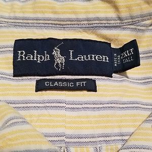 Vintage Ralph Lauren 2XLT Button Down Dress Shirt
